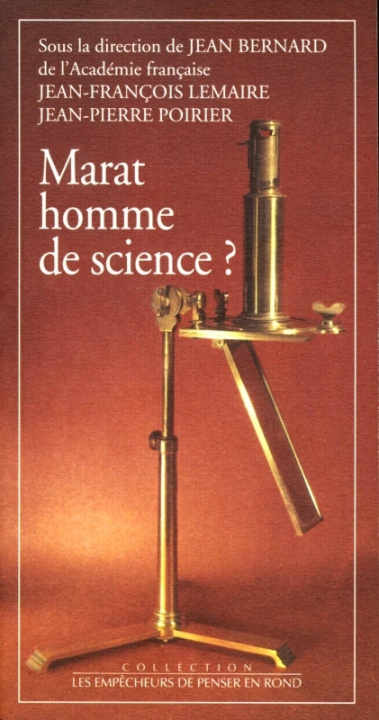 Boek Marat, homme de science ? Jean Bernard