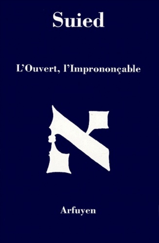 Βιβλίο OUVERT L'IMPRONONCABLE (L) SUIED