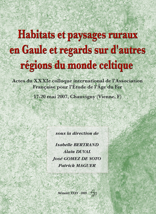 Kniha Habitats et paysages ruraux en Gaule et regards sur d’autres régions du monde celtique / DUVAL