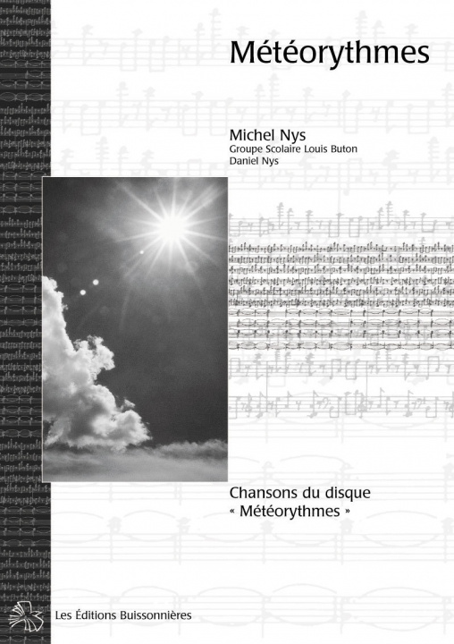 Knjiga Météorythmes, partitions 6 chansons pour enfants Nys