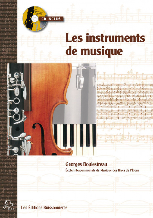 Carte Les Instruments de musique (cd inclus) Boulestreau