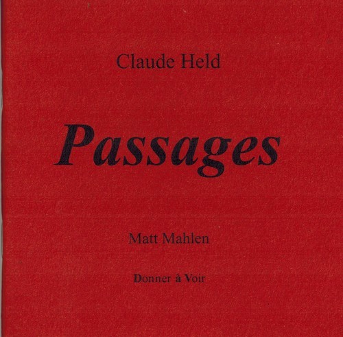 Knjiga Passages Claude