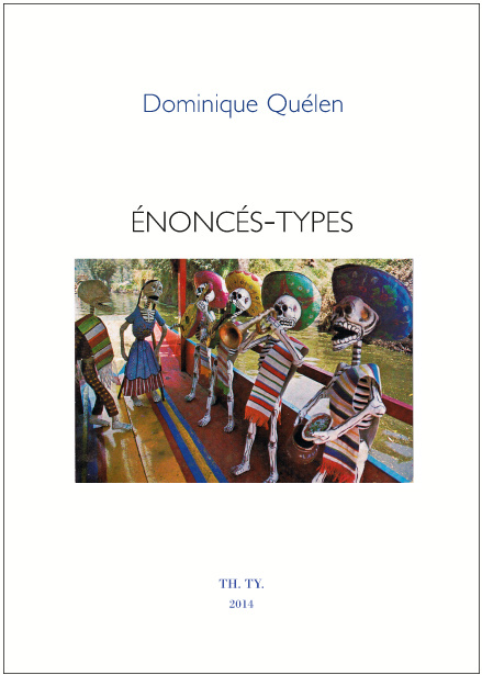 Knjiga énoncés-types Quélen
