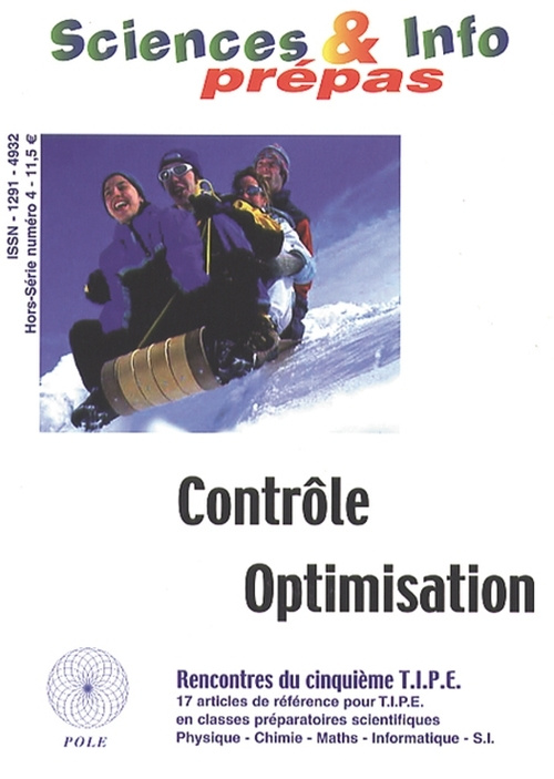 Knjiga CONTROLE OPTIMISATION collegium