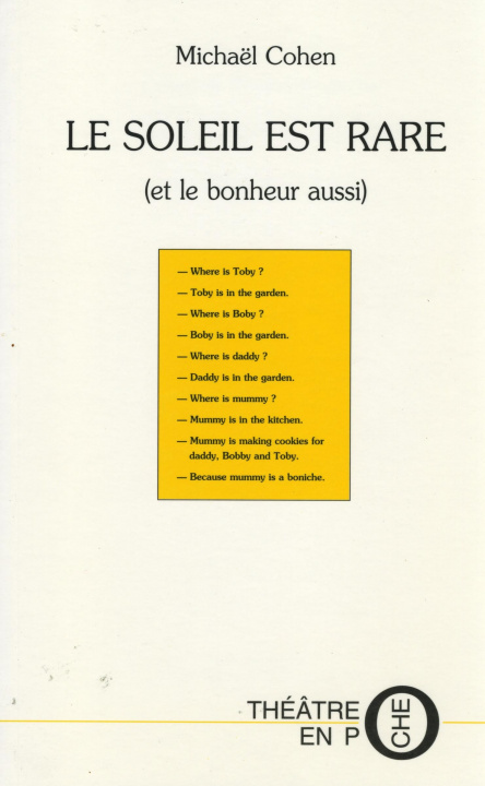 Knjiga LE SOLEIL EST RARE (et le bonheur aussi) COHEN