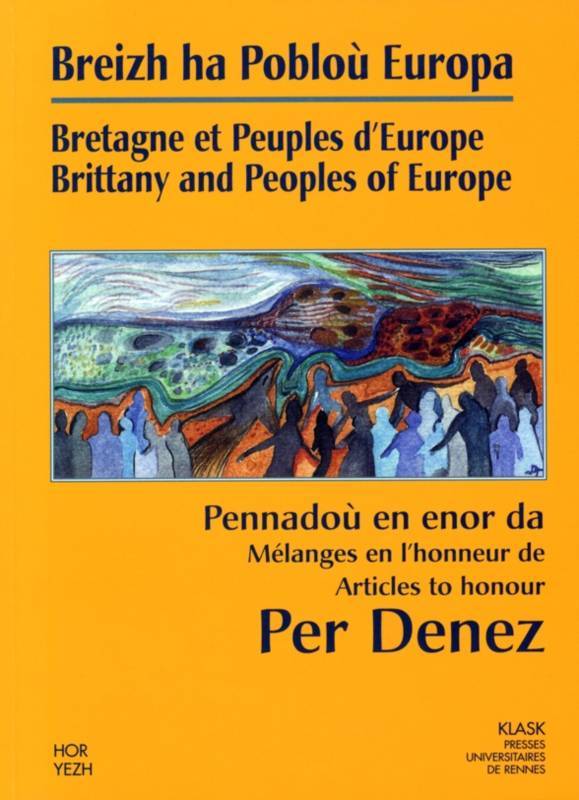 Book Breizh ha pobloù Europa - pennadoù en enor da Per Denez 