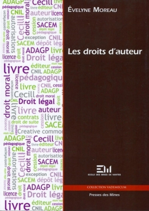 Knjiga Les droits d'auteur Moreau