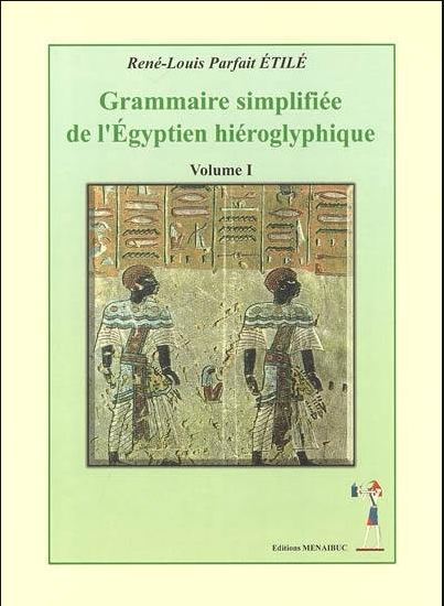 Carte Grammaire simplifié de l'egyptien hiéroglyphique René Louis Par