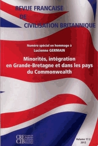 Kniha REVUE FRANCAISE DE CIVILISATION BRITANNIQUE, VOL. XVII(2)/2012. MINOR LASSALLE DIDIER