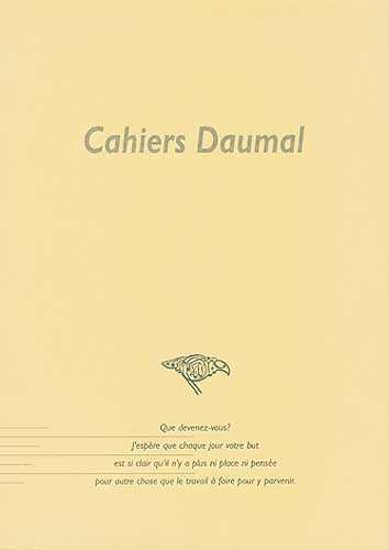 Kniha Cahiers Daumal, N°7 DAUMAL Rene