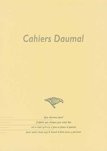 Buch Cahiers Daumal, N°7 DAUMAL Rene