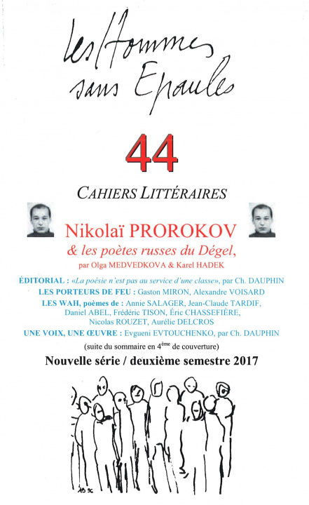 Kniha Les Hommes sans Épaules n°44 : Nikolaï PROROKOV et les poètes russes du Dégel HSE