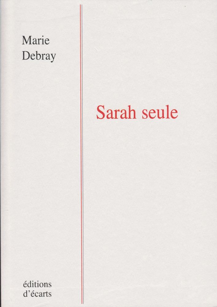 Knjiga Sarah seule Debray