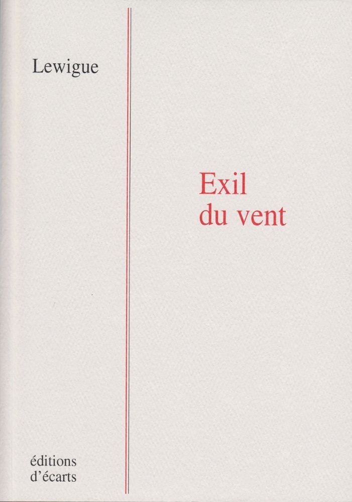 Libro Exil du vent Lewigue
