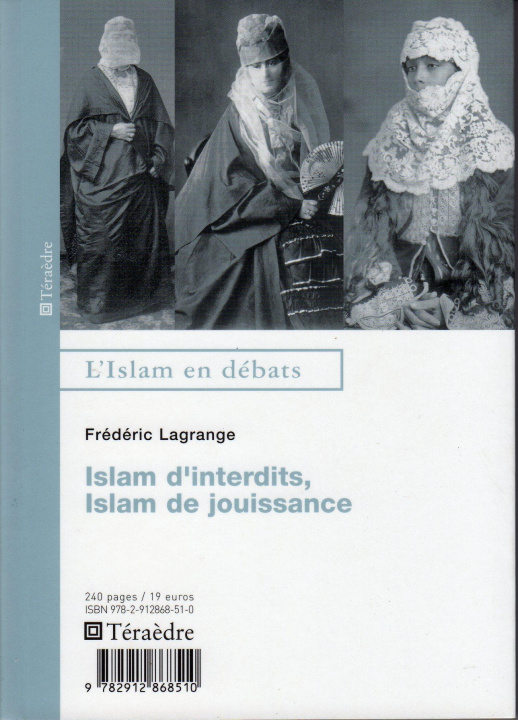 Buch Islam d'interdits, Islam de jouissances Lagrange