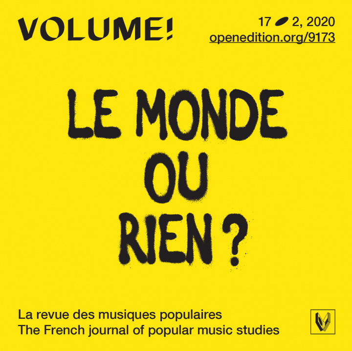 Kniha Volume ! n° 17-2 – Le monde ou rien ? Guillard