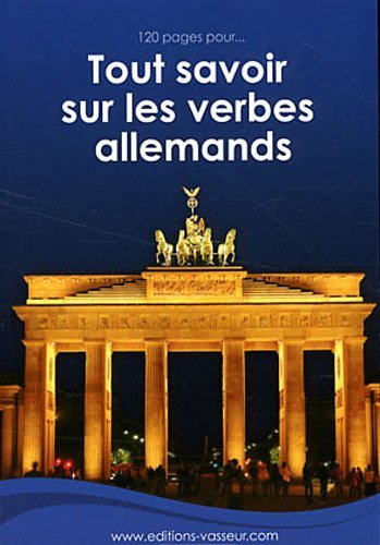 Livre Tout savoir sur les verbes allemands Vasseur