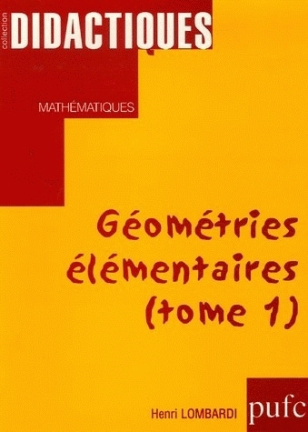 Buch Géométries élémentaires Lombardi