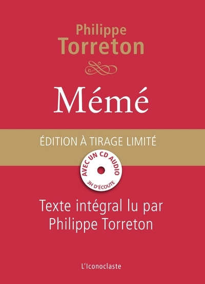 Knjiga Mémé (+CD) Philippe Torreton