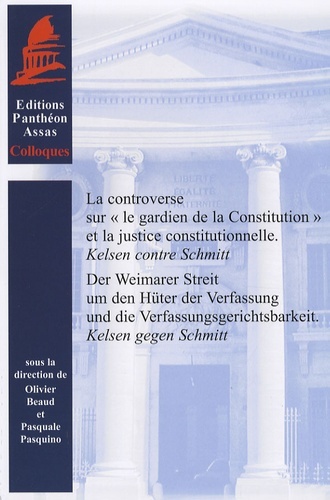 Kniha LA CONTROVERSE SUR LE GARDIEN DE LA CONSTITUTION ET LA JUSTICE CONSTITUTIONNELLE Beaud o.