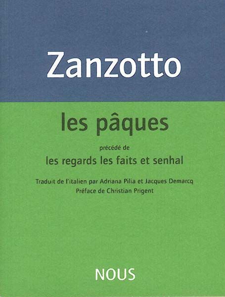 Book Les Pâques Andrea Zanzotto