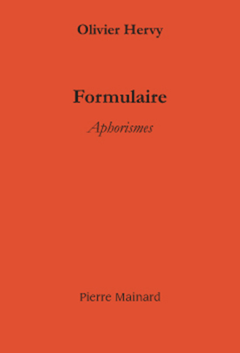 Knjiga FORMULAIRE Hervy