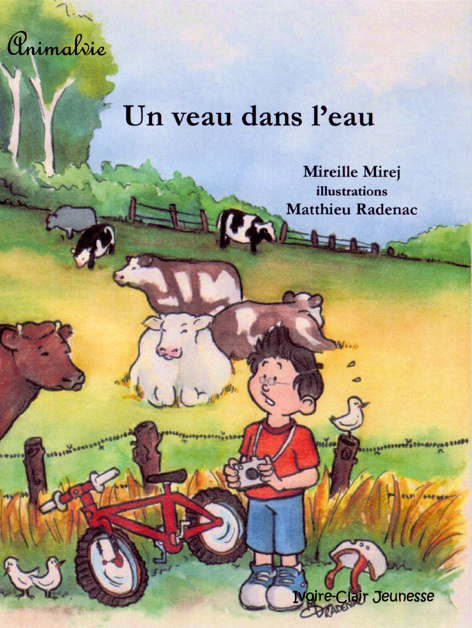 Knjiga Un veau dans l'eau Mirej et MR