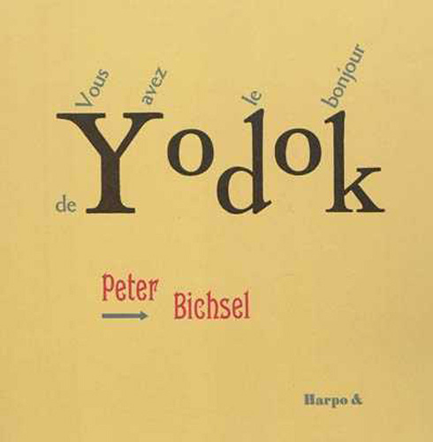 Kniha VOUS AVEZ LE BONJOUR DE YODOK PETER BICHSEL
