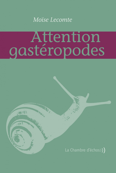 Book Attention Gasteropodes Lecomte