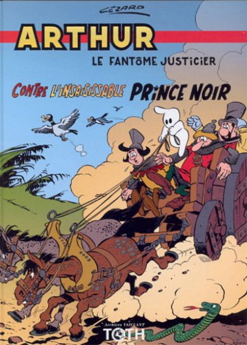 Książka Arthur le fantôme T04 Contre l’insaisissable prince noir Cézard Jean