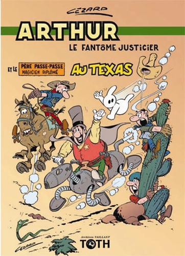 Kniha Arthur le fantôme T05 Arthur au Texas Jean Cézard