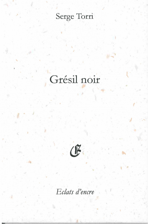 Knjiga GRÉSIL NOIR Torri