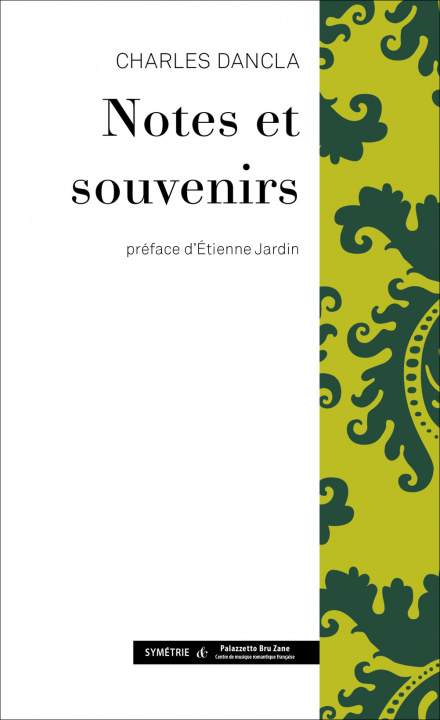 Kniha Notes et souvenirs DANCLA