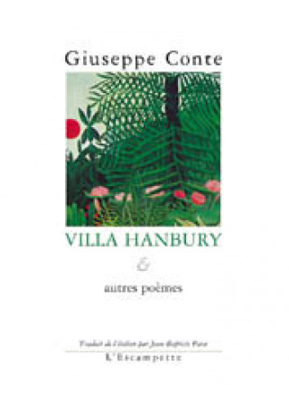 Kniha Villa Hanbury Giuseppe Conte