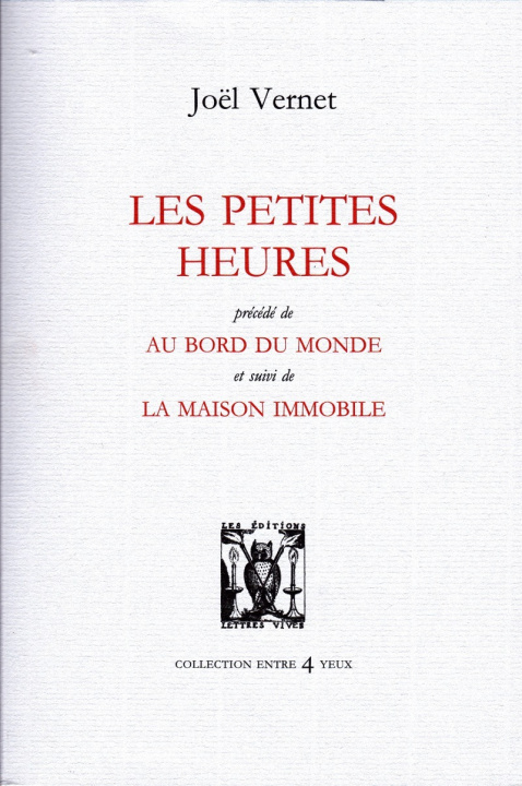 Knjiga LES PETITES HEURES Joël VERNET