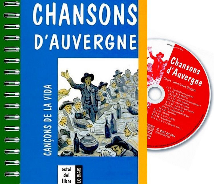 Kniha Chansons d'Auvergne, cançons de la vida - NE avec CD BRUEL