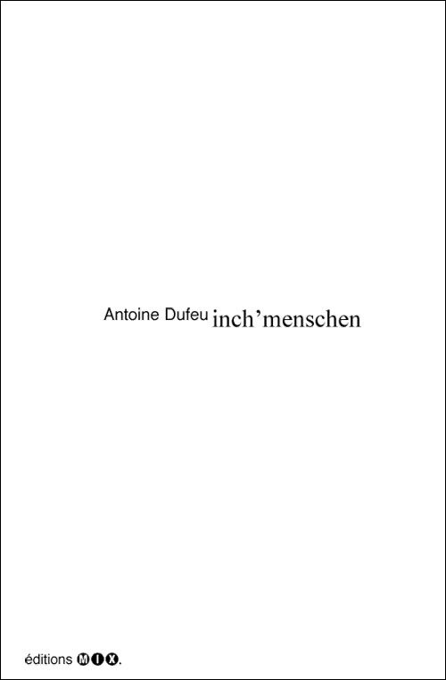 Книга Inch'menschen DUFEU