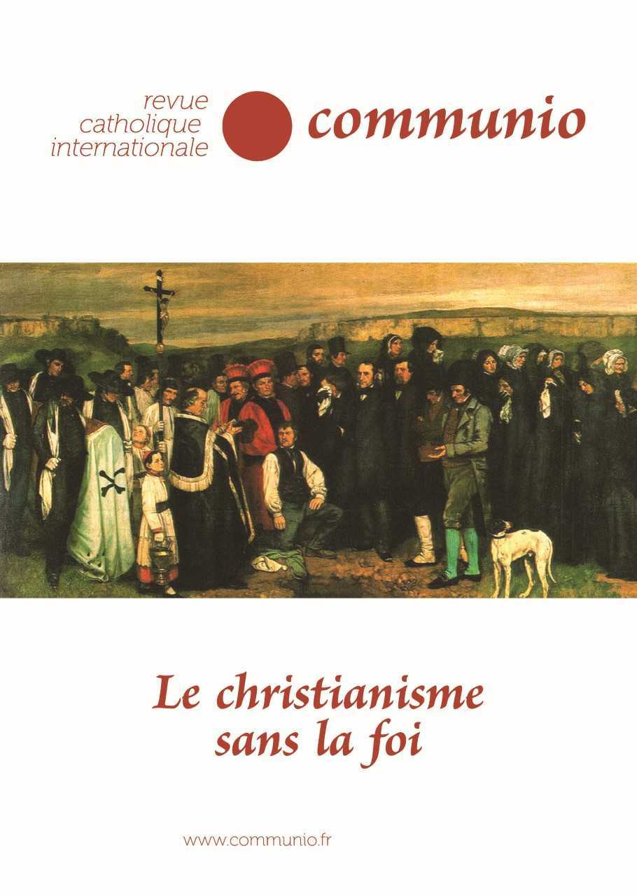 Knjiga Le christianisme sans la foi no 276 Revue Communio Duchesne