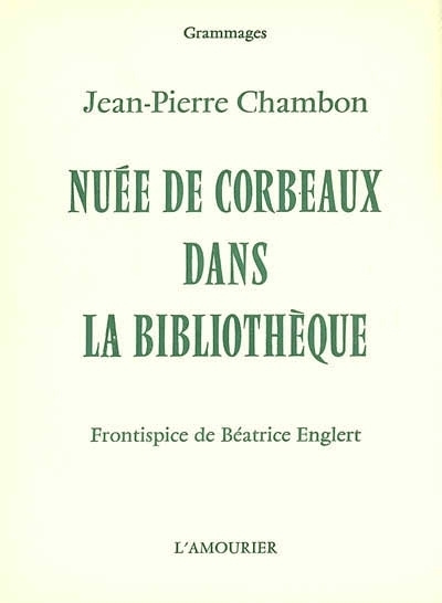 Livro NUEE DE CORBEAUX DANS LA BIBLIOTHEQUE JEAN PIERRE