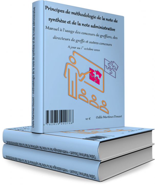 Книга Principes de méthodologie de la note de synthèse et de la note administrative Martinez Douzet
