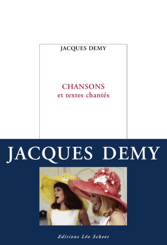Boek Chansons et textes chantés DEMY JACQUES