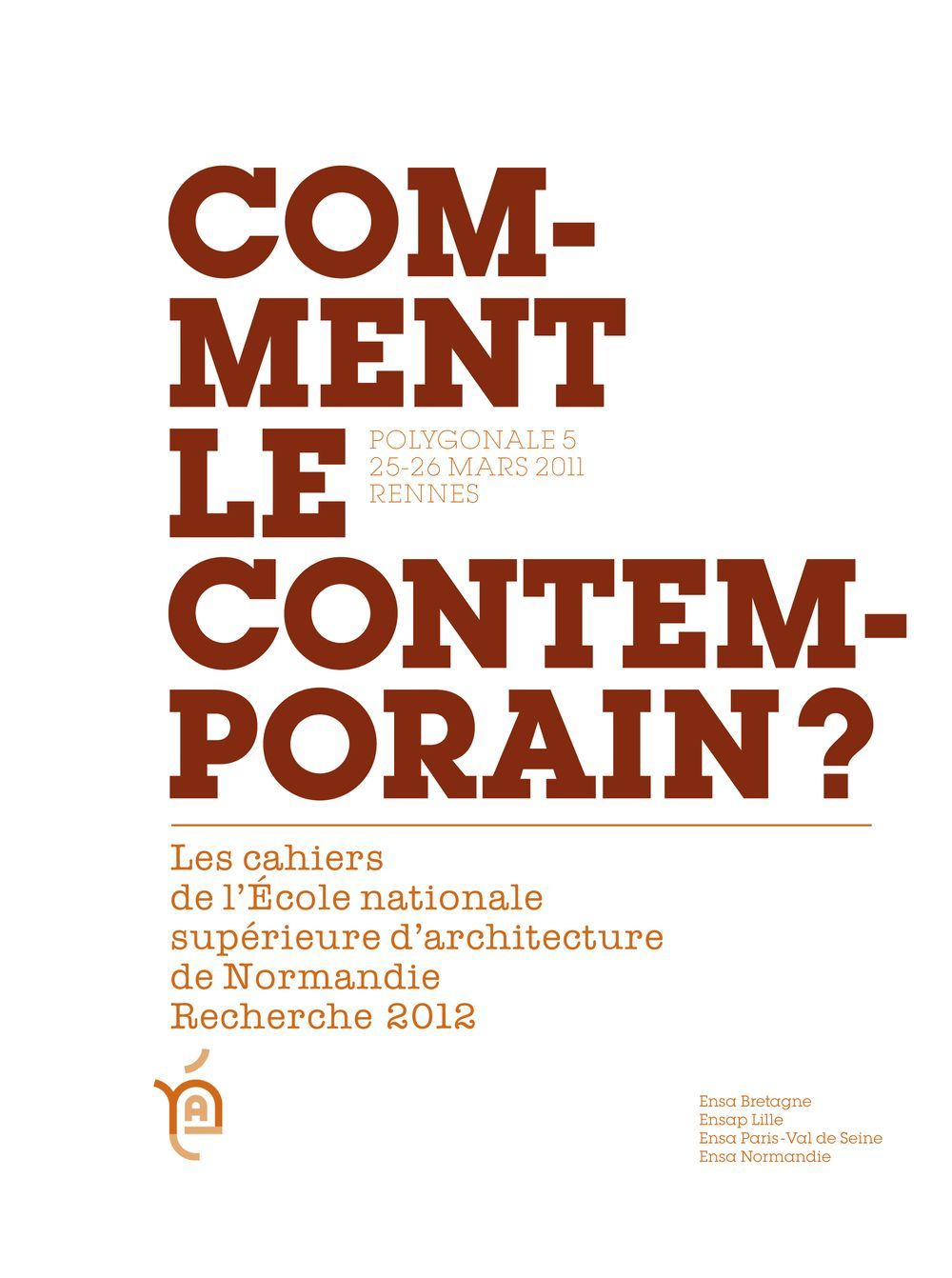 Buch Comment Le Contemporain - Polygonale 5 collegium