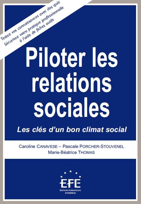 Buch PILOTER LES RELATIONS SOCIALES Canavese