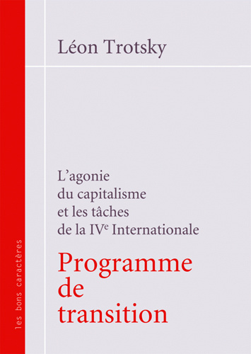 Knjiga Programme de transition (NED 2013) TROSKY LEON