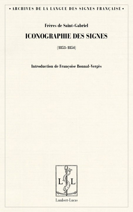 Buch Iconographie des signes - 1853-1854 