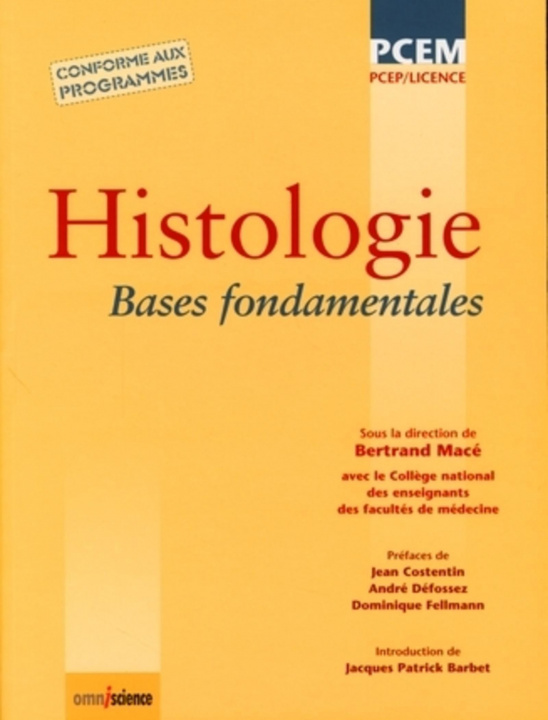 Könyv Histologie Macé
