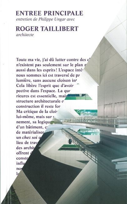 Knjiga Entrée principale Roger Taillibert