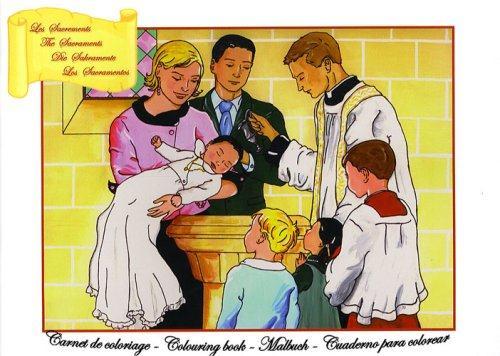 Buch Les Sacrements - Carnet de coloriage 