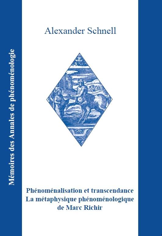 Kniha Phénoménalisation et transcendance Schnell