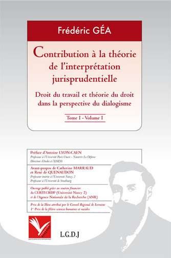 Книга CONTRIBUTION A LA THEORIE DE L INTERPRETATION JURISPRUDENTIELLE 4 VOLUMES Géa